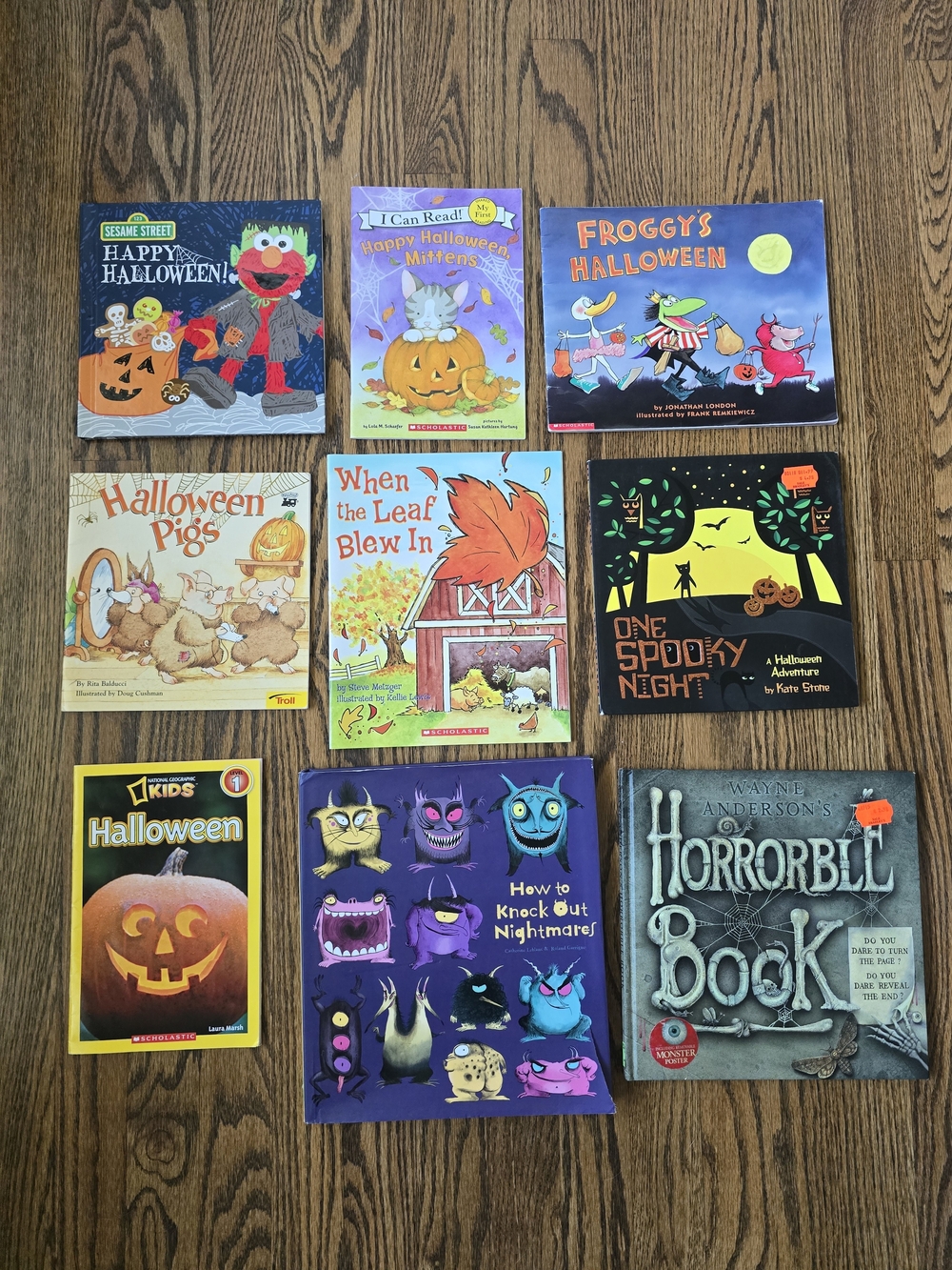 Halloween Kids Picture Book Collection - Lot of 9
